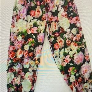 Floral Print Pants